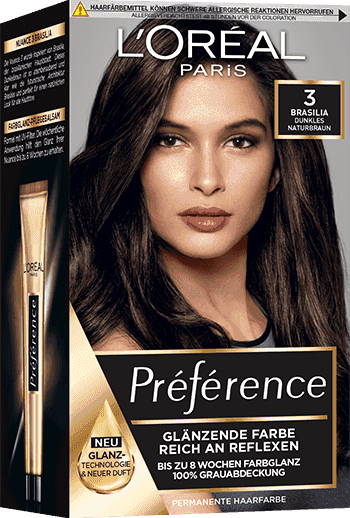 Braune Haare Brasilia Dunkles Naturbraun 3 Preference Packshot